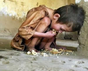 A fome no mundo