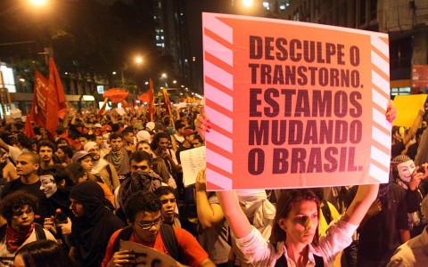 Manifestações pelo brasil
